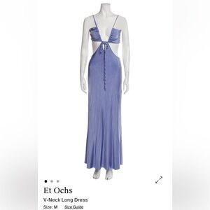 Elegant Halter Maxi Dress in Lavender